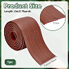 Wood Grain PVC Edge Banding Tape DIY-WH0591-570A-2