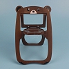 Plastic Bear Shape Folding Chair Model PW-WG6054B-03-1