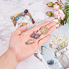 Natural/Synthetic Gemstone Pendants G-PH0019-10-3
