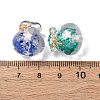 Transparent Resin Enamel Beads RESI-G119-10-3