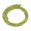 Natural Peridot Beads Strands G-K376-D03-4x4mm-3