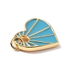 Rack Plating Brass Enamel Pendants KK-B054-07G-05-3