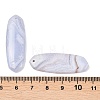 Natural Blue Lace Agate Pendants G-K381-17B-3