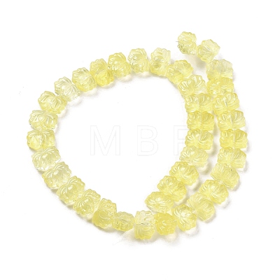 Transparent Glass Beads Strands GLAA-F114-01D-1