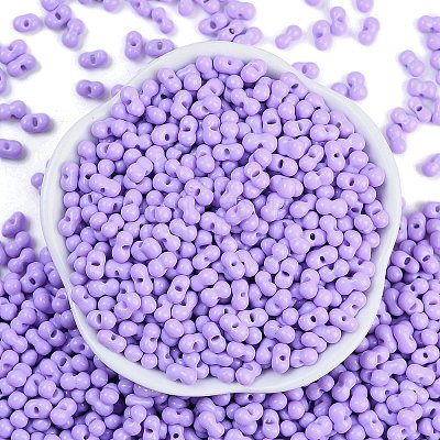 Baking Paint Glass Seed Beads X1-SEED-K010-A05-1