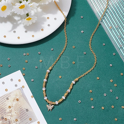 1000Pcs 2 Colors Alloy Spacer Beads FIND-UN0010-59-1