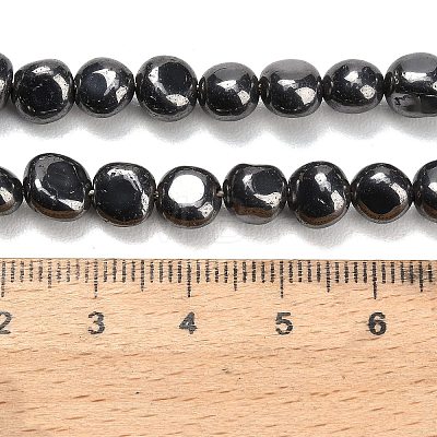 Synthetic Terahertz Stone Beads Strands G-K395-A13-01-1