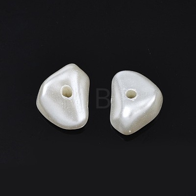 ABS Plastic Imitation Pearl Beads KY-T023-020-1