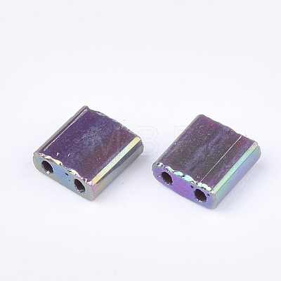 2-Hole Glass Seed Beads SEED-S023-19C-02-1