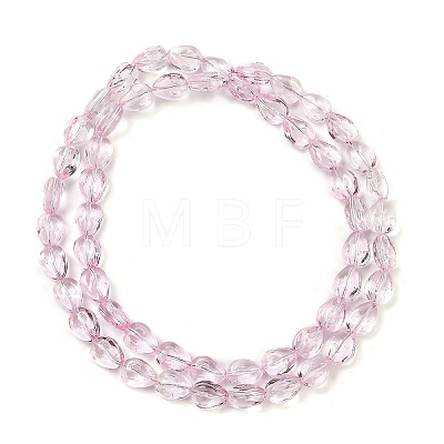 Transparent Glass Beads Strands GLAA-H038-03A-1