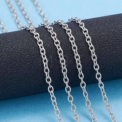304 Stainless Steel Cable Chains CHS-F006-02C-P-1