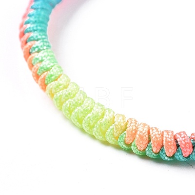 Nylon Thread Braided Bracelets BJEW-JB04355-1