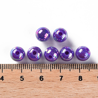 Opaque Acrylic Beads LS-MACR-S370-D8mm-31-1