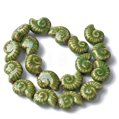 Ocean Series Handmade Porcelain Beads PORC-R002-03F-1