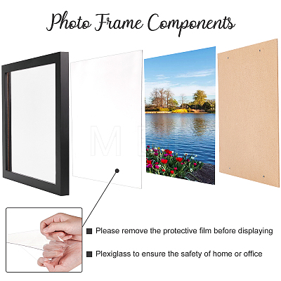 Wood Picture Frame DIY-BC0002-57C-1