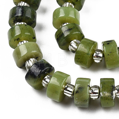 Natural Canadian Jade Beads Strands G-N327-07E-1