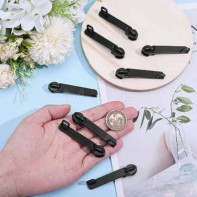 8Pcs Alloy Zipper Pulls FIND-WR0013-15EB-1