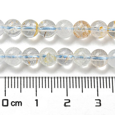 Natural Topaz Beads Strands G-H299-A01-02-1