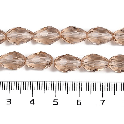 Transparent Glass Beads Strands LS-EGLA-N013-T10mm-D23-1