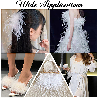 5M Fashion Ostrich Feather Trimming DIY-GF0009-45B-02-1