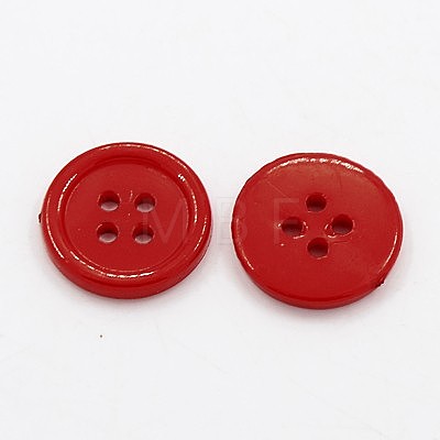 Acrylic Sewing Buttons BUTT-E076-E-07-1