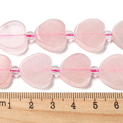 Natural Rose Quartz Beads Strands G-G072-D03-01-1