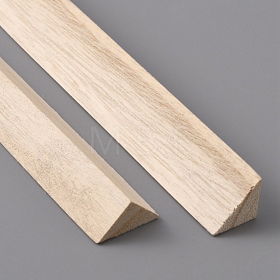 Triangle Wood Sticks DIY-WH0304-546E-1