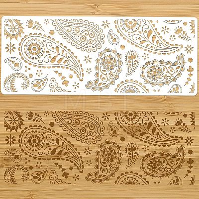 PET Hollow Out Drawing Painting Stencils DIY-WH0406-0004-1