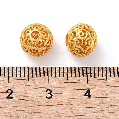Alloy Hollow Beads PALLOY-A008-01S-MG1-1