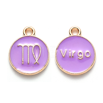 Alloy Enamel Pendants LS-ENAM-S124-01A-01B-1