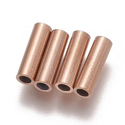 Ion Plating(IP) 304 Stainless Steel Tube Beads LS-STAS-L216-23G-RG-1