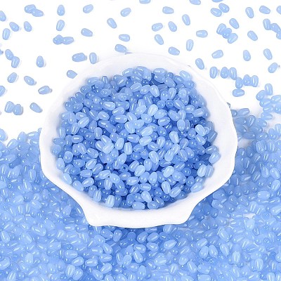 Imitation Jade Glass Beads GLAA-Q113-01A-B04-1