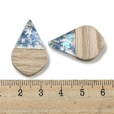 Wooden Pendants FIND-B042-12B-1