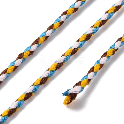 Three Color Polycotton Cord Metallic Cord OCOR-Z003-D125-1