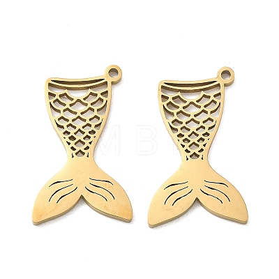 304 Stainless Steel Pendants SA-CBAAC28-06G-1