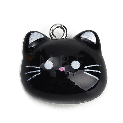 Printed Opaque Resin Pendants RE-CBA08CD-02A-1