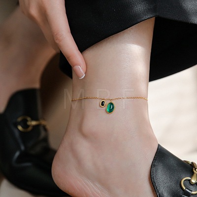 316L Surgical Stainless Steel Charm Anklets for Women FS-WG47470-38-1