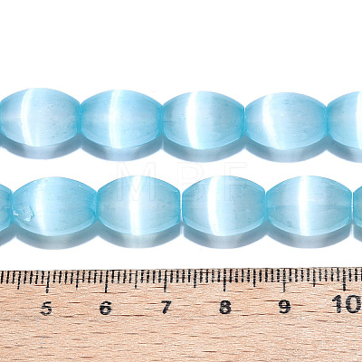 Dyed Natural Selenite Beads Strands G-T138-232C-1