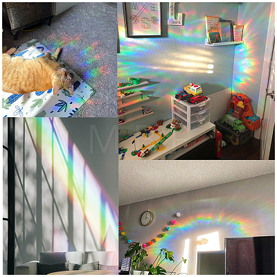 Rainbow Prism Paster DIY-WH0203-82-1