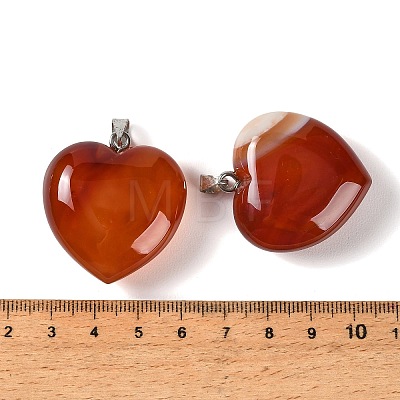 Natural Red Agate Pendants GG-CBAA0EE-04P-06-1