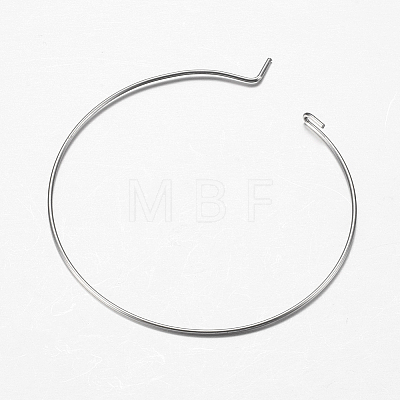 316 Surgical Stainless Steel Hoop Earrings Findings X-STAS-F149-32P-D-1
