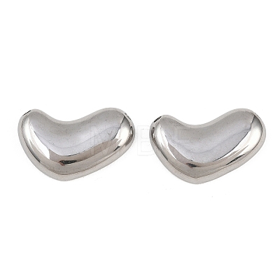 304 Stainless Steel Beads STAS-F339-01P-1