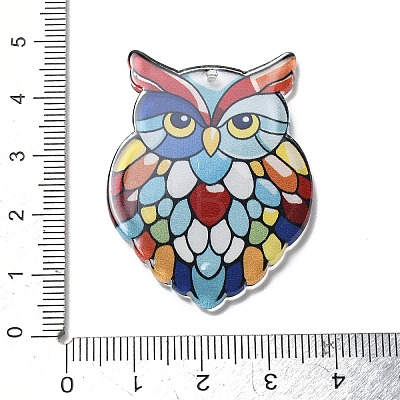 Acrylic Pendants OACR-I016-02F-1