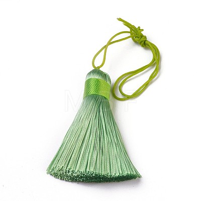 Polyester Tassel Big Pendants HJEW-K030-A-20-1