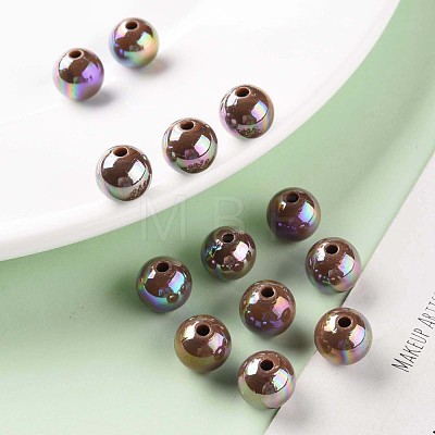 Opaque Acrylic Beads MACR-S370-D10mm-A17-1