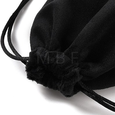 Velvet Jewelry Drawstring Storage Pouches ABAG-P013-02D-01-1