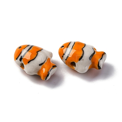 Handmade Porcelain Beads PORC-R002-01J-1