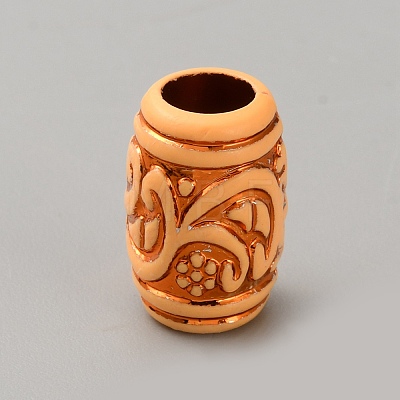 Resin European Beads RESI-WH20010-19I-1