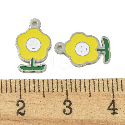 304 Stainless Steel Charms STAS-L022-435P-02-1