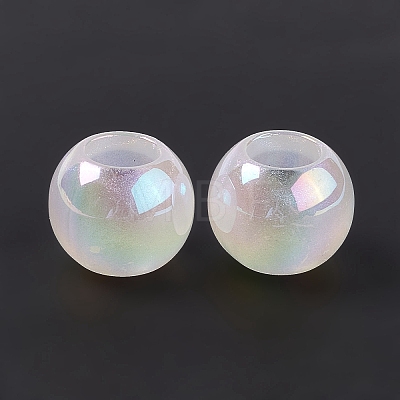 Opaque Acrylic Beads OACR-C008-08-1